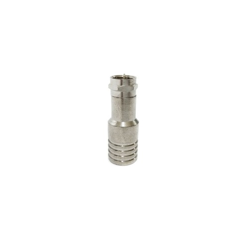 F11-460 Conector F-Crimpar Hexagonal RG11 Pino Fixo 