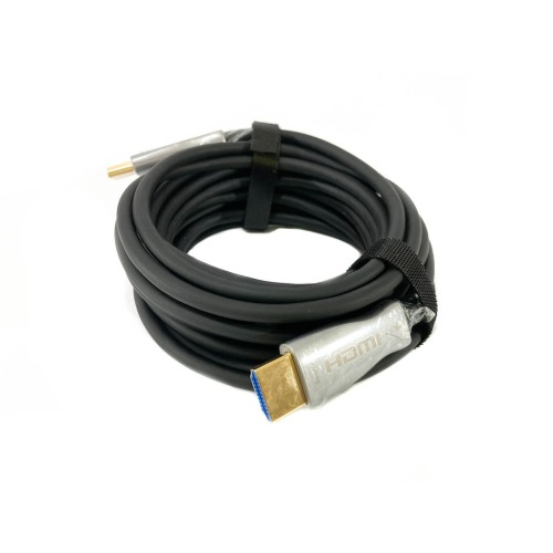 HDMI-FO-05 Cabo HDMI Macho/Macho 5,0m em Fibra Otica